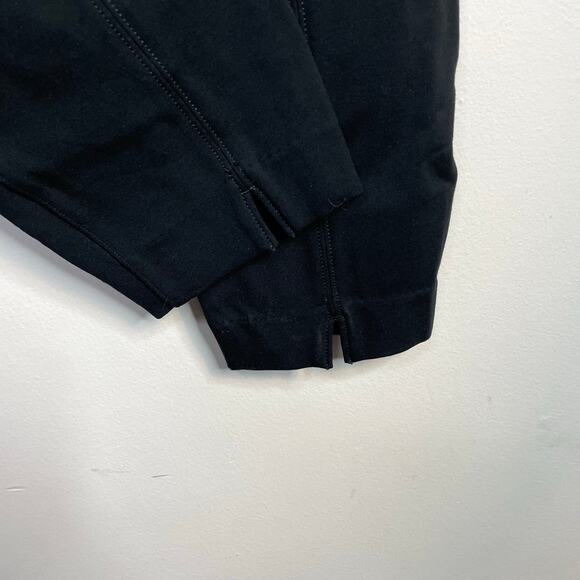 Spanx The Perfect Back Seam Black Skinny Pants Ankle Ponte Knit LP Large Petite - Picture 11 of 15